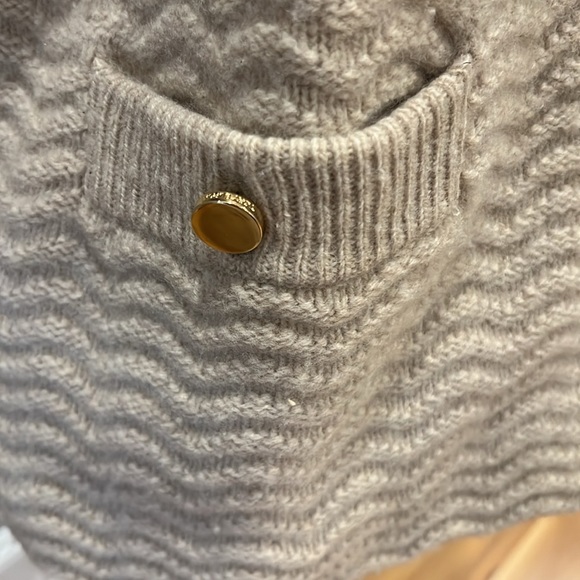 Tory Burch, beige wool sweater - Picture 3 of 5
